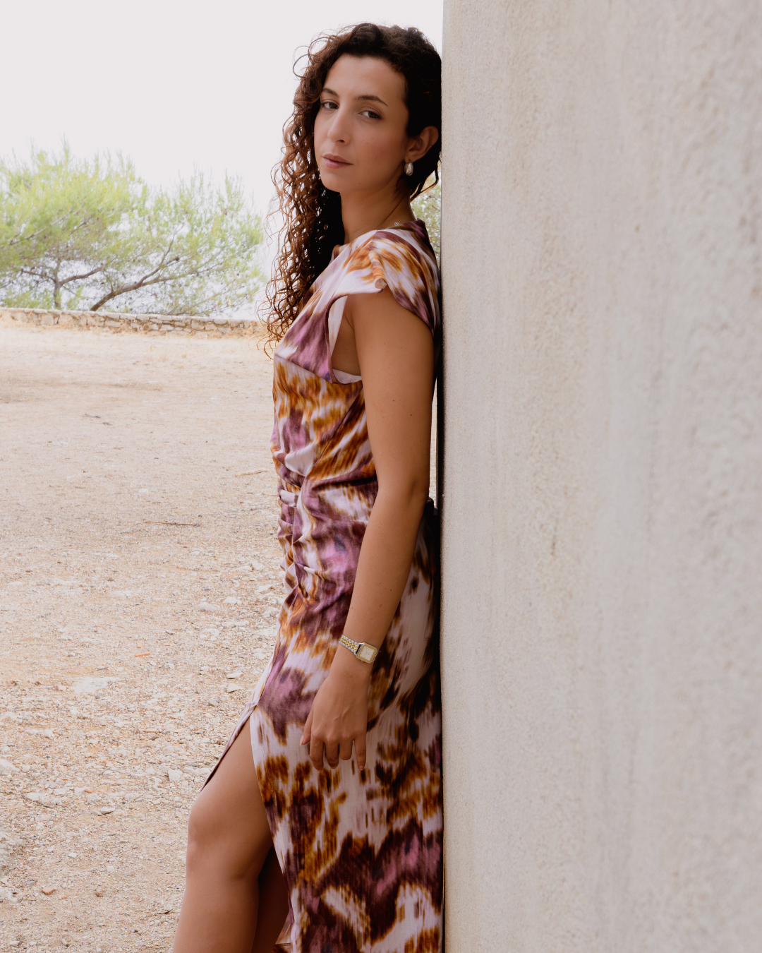Calypso Argent · motif vague
