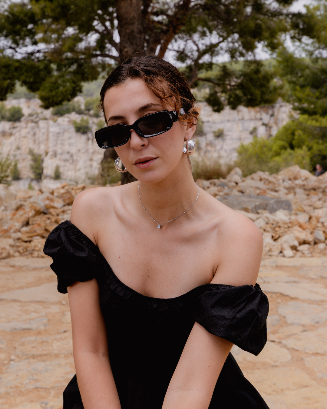 Luna Argent · façon bombé